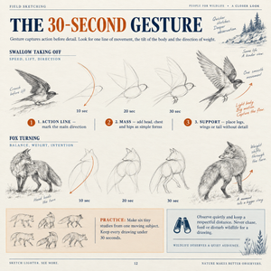 Show the sample page of Birds, Wildlife &; Movement.
