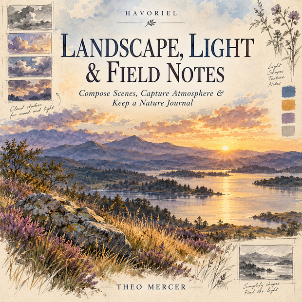 Cover of Landscape, Light & Field Notes.